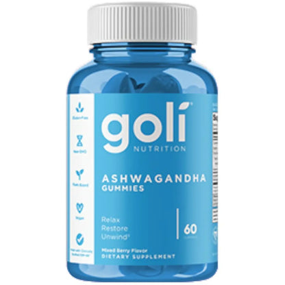 Ashwagandha  Vitamin D - Premium Root Extract - Vegan, Non-GMO - Mixed Berry Flavor